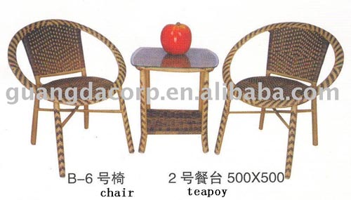 PLASTIC RATTAN FURNITURE 